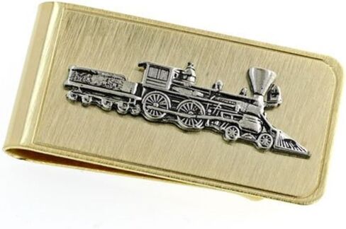 JJ Weston Train Money Clip. Made in the USA. in Saudi Arabia