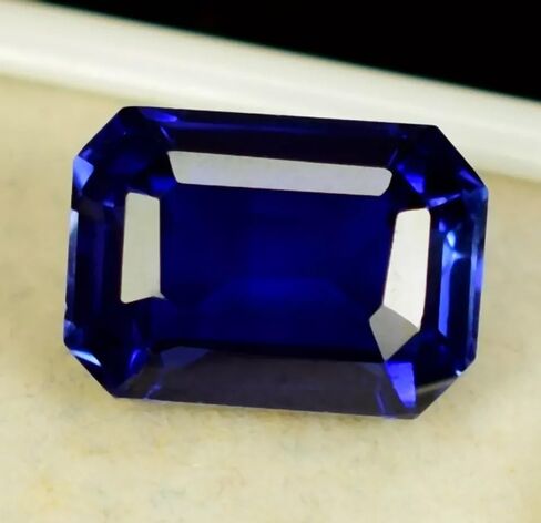 AAA Natural Ceylon Blue Sapphire Certified Loose Gemstone | GIE Certified Faceted Cut Sapphire for Jewelry Making | High-Quality Genuine Blue Sapphire Stone in Kuwait