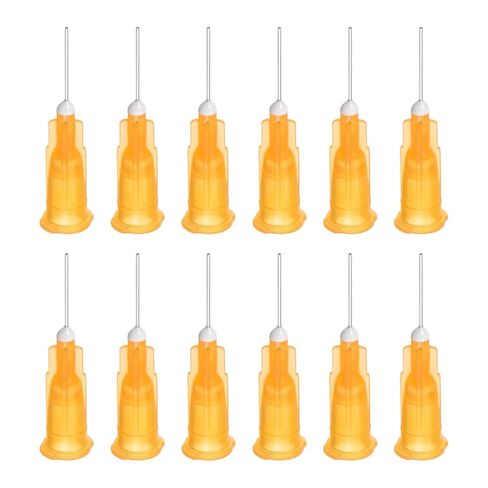 uxcell Industrial Blunt Tip Dispensing Needle with Luer Lock for Liquid Glue Gun, 27G 1/2", 20 Pcs (Gray) in Saudi Arabia