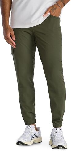 BYLT Basics Cargo Joggers for Men, Lightweight Stretch Ripstop Adventure Pants, Tapered Fit, Zipper Pockets in Saudi Arabia