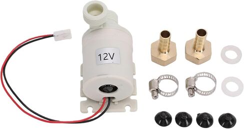 Submersible Pump Versatile 8LMin 3meter Lift for Solar Water Heater, ABS Resin Metal for Decorative Fountains Beer Production in Kuwait