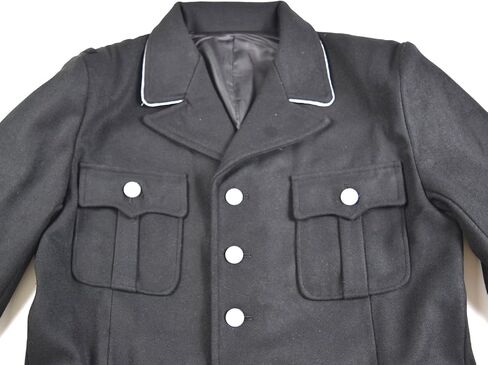 Replica WWII German Elite M32 Officer Uniform Black Wool Tunic（Without Breeches） in Saudi Arabia