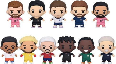 MLS Players 3D Foam Bag Clip, Series 2 – Blind Bag (ONE Random Figure) – Major League Soccer Character Keychain/Backpack Accessory | Official Licensed Merchandise in Saudi Arabia