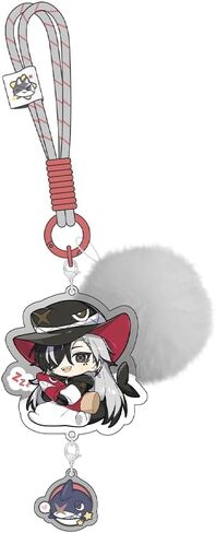 HOYOVERSE Honkai: Star Rail Boys' Dorm Chibi Plush Series Acrylic Keychain - Aventurine in Kuwait