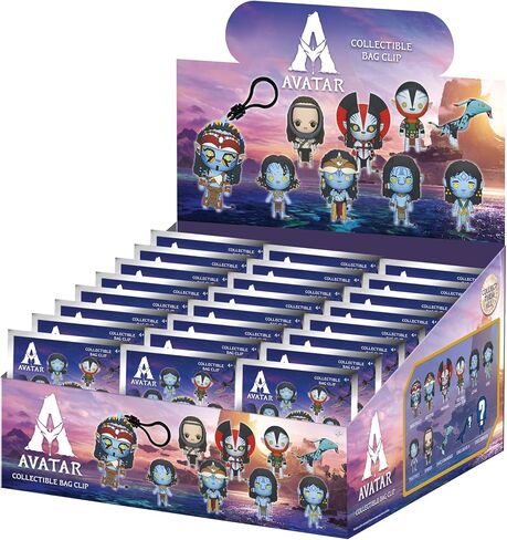 Disney Avatar Movie 3 3D Foam Bag Clip – Blind Bag (ONE Random Figure) Character Keychain/Backpack Accessory | Official Licensed Merchandise in Kuwait
