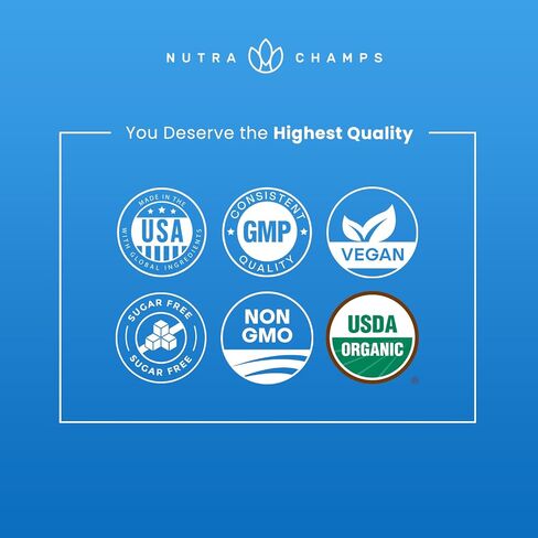 NutraChamps Liquid Zinc Drops for Kids, Ionic Zinc Drops Enhanced with Vitamin C for Children, Sugar-Free 4 oz, Vegan & Non-GMO, Unflavored, 60 Servings, 2 Month Supply in Kuwait