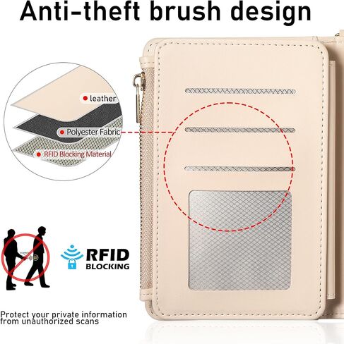 Passport Holder for Travel Essentials, PU Leather with Wrist Strap, 9 Card Slots Cash Pocket SIM Card Holders in Saudi Arabia