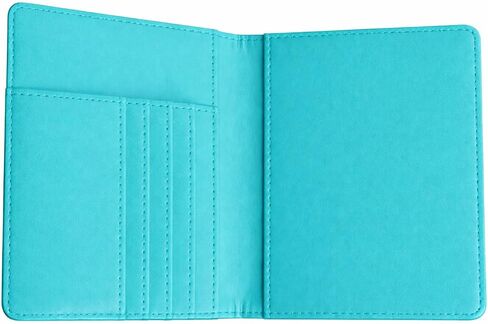 Zeta 1898 Tau Alpha Blue Passport Cover Holder Vegan Leather Gift Sorority ZTA in Kuwait