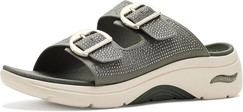 Skechers Women's Go Walk Arch Fit 2.0 Sandals - Showstopper in Kuwait