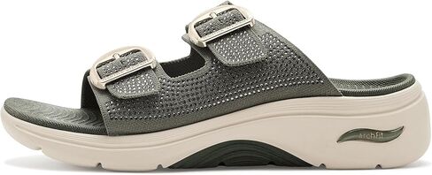 Skechers Women's Go Walk Arch Fit 2.0 Sandals - Showstopper in Kuwait