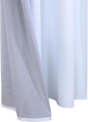 HomeStock Blackout Curtain Liner - Total Privacy & Energy Saving - White 45 x 56 in Saudi Arabia