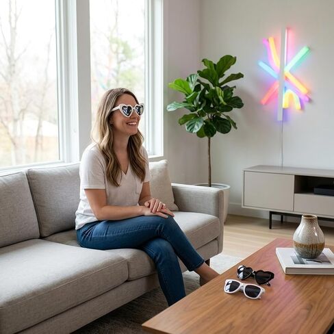 3 Pcs Diffraction Glasses Refraction Glasses, Kaleidoscope for Rave Parties, Special Effect Vision Enhancement in Saudi Arabia
