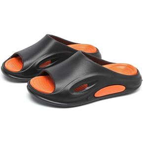 Womens & Mens Recovery Slides,Removable Insole,Arch Support Recovery Sandals With Comfortable Plantar Fasciitis Support Open Toe Platform Sandals for Post-Exercise Recovery in Saudi Arabia