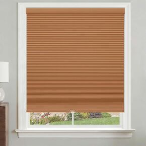Cordless Blackout Cellular Shades, Custom Size Dark Blue Pull Down Honeycomb Window Blinds Inside Outside Mount Custom Thermal Insulated for Home Office Bedroom Living Room Kitchen in Saudi Arabia