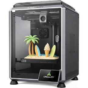 Creality K1C 3D Printer, 600mm/s Fast Speed Auto Leveling 3D Printers with AI Camera for 300°C Printing, Switchable Silent Mode Reliable Carbon Fiber 3D Printing 220 * 220 * 250mm in Kuwait