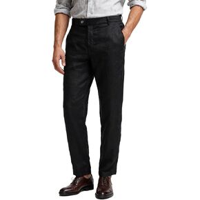 Men's 100% Linen Pants Smart Casual Trousers Summer with Pockets in Saudi Arabia