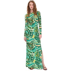 Women's Scarlet Mesh Dress in Saudi Arabia