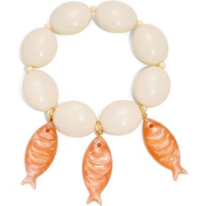 Beach Fish Charm Bracelets for Women - Boho Ocean Fish Bracelets, Beach Jewelry Summer Beachy Jewelry Gifts for Women in Saudi Arabia