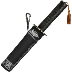 Katana Umbrella Samurai Umbrella Full-Automatic Katana Umbrella Wind Resistance & Rust-Proof Strong Umbrella Portable Stylish Sword Umbrella for Men Gifts Cosplay Decoration in Saudi Arabia