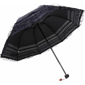 MizHome Folding Compact Umbrella for Women Lightweight Portable UPF 50+ Travel Parasol in Saudi Arabia