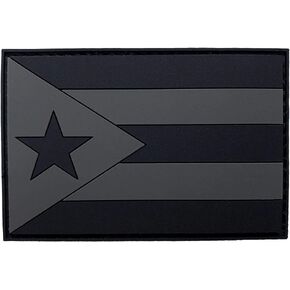 Puerto Rico Flag Tactical Patch [PVC Rubber-3.0 X 2.0 - PF4] in Saudi Arabia