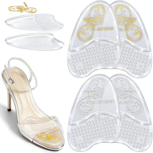 Ball of Foot Cushions：Metatarsal Pads for Women - High Heel Inserts - Foot Pain Relief and Comfort Pads(2 Pairs) in Saudi Arabia