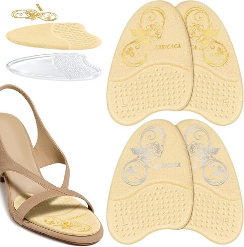 Ball of Foot Cushions：Metatarsal Pads for Women - High Heel Inserts - Foot Pain Relief and Comfort Pads(2 Pairs) in Saudi Arabia