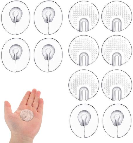 MAGICLULU 6 Pairs Clear Gel Toe Post Protectors, Transparent Pu Sandal Post Cushions, Anti-Slip Blister Prevention Pads for Sandals & Slippers, Foot Pain Relief Inserts for Adults, Unisex in Kuwait