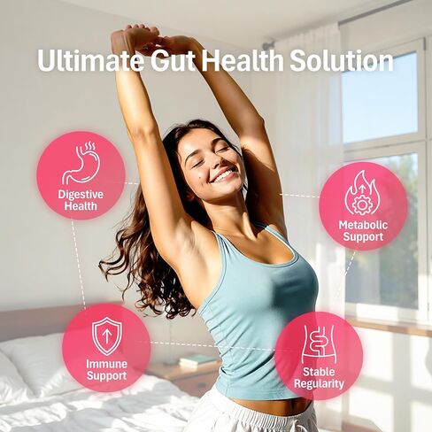 Postbiotic Formula - Probiotic Capsules with Akkermansia EB-AMDK19 for Digestion & Immune Balance Supplement, 25 Billion TFU in Kuwait