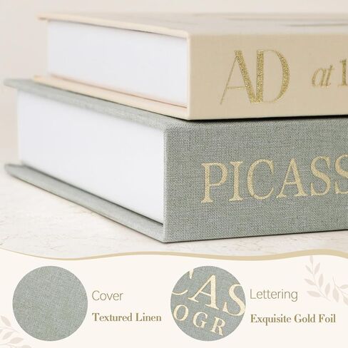 Decorative Books for Home Decor - Coffee Table Books Faux/Fake - Aesthetic Home Room Decor for Shelf Living Room Mantle TV Stand Entryway Office - Decorations for Home in Saudi Arabia