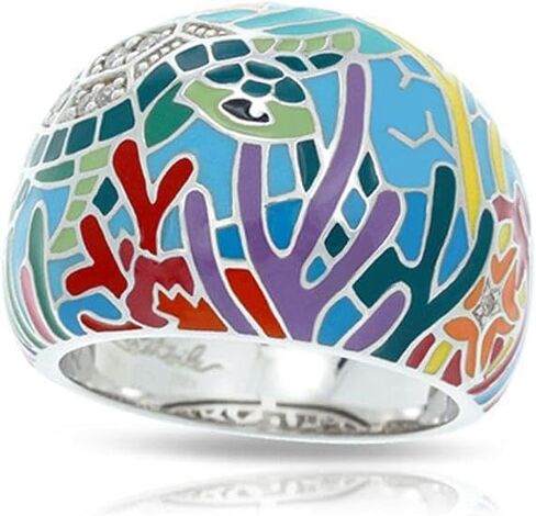 Belle Etoile Sea Turtle Ring Ivory Ring Size: 8 in Saudi Arabia