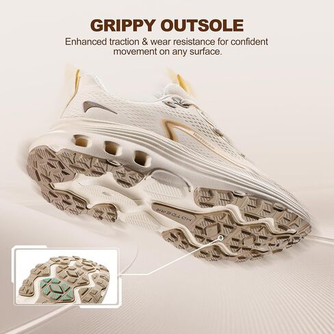 Women's Wide Toe Box Walking Tennis Shoes, Cushioned Arch Support Breathable Sneakers, Non-Slip Comfortable Footwear for Gym & Daily Wear in Saudi Arabia