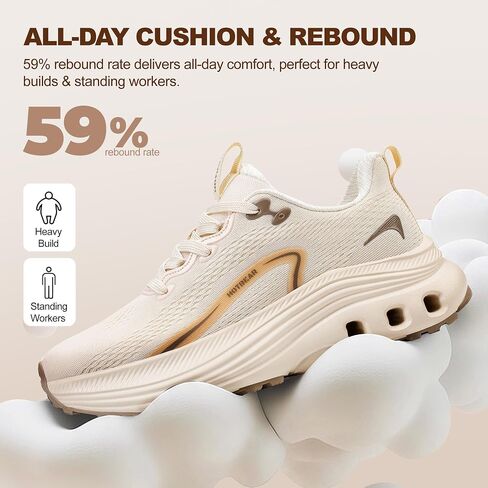 Women's Wide Toe Box Walking Tennis Shoes, Cushioned Arch Support Breathable Sneakers, Non-Slip Comfortable Footwear for Gym & Daily Wear in Saudi Arabia