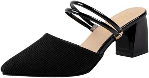 Women's Pointed-Toe Thick-Soled Shoes - Daily wear, Outdoor Activities, Shopping, Available in Large Size. in Kuwait