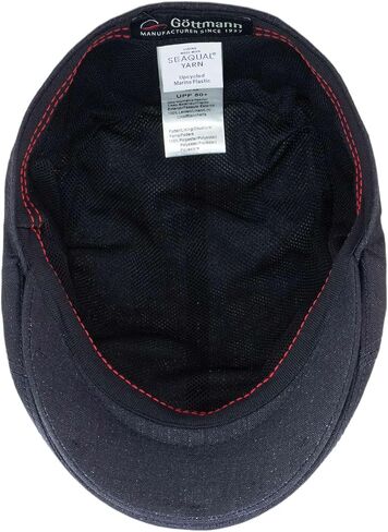 Gottmann Men's Jackson Linen Flat Cap in Kuwait