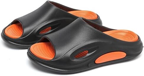Womens & Mens Recovery Slides,Removable Insole,Arch Support Recovery Sandals With Comfortable Plantar Fasciitis Support Open Toe Platform Sandals for Post-Exercise Recovery in Saudi Arabia