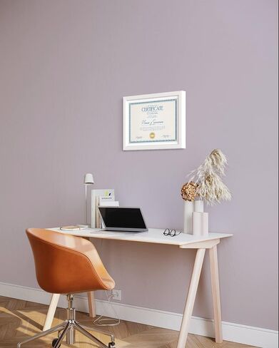 إطار شهادة CountryArtHouse مقاس 8.5 × 5.5 بوصة - إطار خشبي مقاس 5.5 × 8.5 - يحمل أي مستند بقياس 8.5 × 5.5 أو 8.5 × 11 بوصة ( in Kuwait