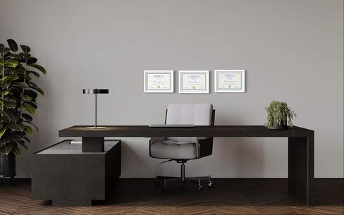 إطار شهادة CountryArtHouse مقاس 8.5 × 5.5 بوصة - إطار خشبي مقاس 5.5 × 8.5 - يحمل أي مستند بقياس 8.5 × 5.5 أو 8.5 × 11 بوصة ( in Kuwait