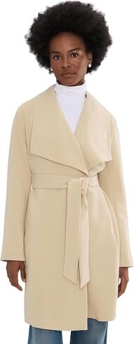 Lauren Ralph Lauren Crepe Belted Drape Front in Kuwait