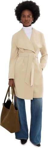 Lauren Ralph Lauren Crepe Belted Drape Front in Kuwait