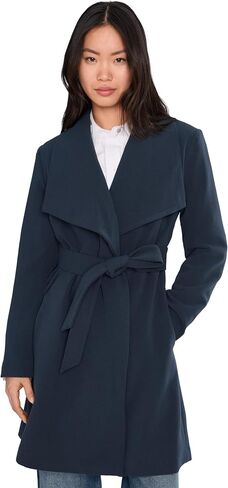 Lauren Ralph Lauren Crepe Belted Drape Front in Kuwait