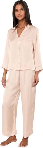 Natori Women's Icon Notch Pj Length 23" Inseam 26" in Kuwait