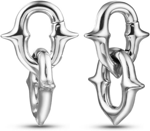 Casvort 2PCS هيبوالرجينيك دافئ شيك الأذن المقدسة الأوزان 316 الفولاذ المقاوم للصدأ الأذن الشماعات مقاييس المقابس لفص ممتد أزياء ثقب الجسم مجوهرات in Kuwait