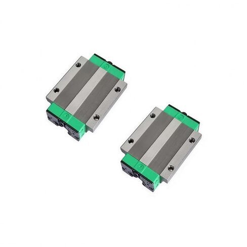 قطعتان HGW20 - HA Carriage Slide Block 20 مم HGW20 CNC مجموعة أدوات توجيه خطية مربعة، تجميع عالي، منزلق أطول وشفة لآلة CNC ومشروع DIY in Kuwait