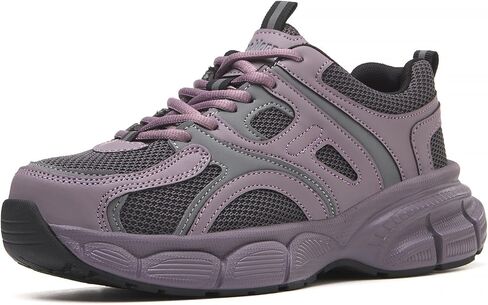 Ruivina Steel Toe Shoes for Women Non Slip Wide Indestructible Work Safety Shoe Lightweight Puncture Proof Sneakers in Saudi Arabia