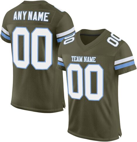 Custom Men Women Youth Kid College Football Jersey Uniform Athletic Sports Shirt Personalized Name Number and Logo in Kuwait