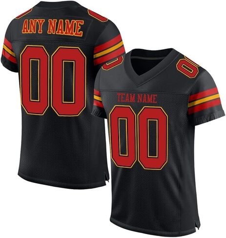 Custom Men Women Youth Kid College Football Jersey Uniform Athletic Sports Shirt Personalized Name Number and Logo in Kuwait