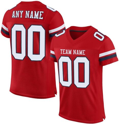 Custom Men Women Youth Kid College Football Jersey Uniform Athletic Sports Shirt Personalized Name Number and Logo in Kuwait