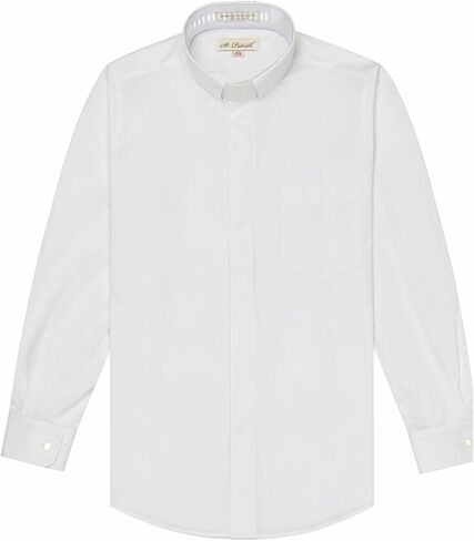 Clergy Shirt in Regular and Big and Tall Sizes to Size 24 Neck in Black, White, Purple in Saudi Arabia