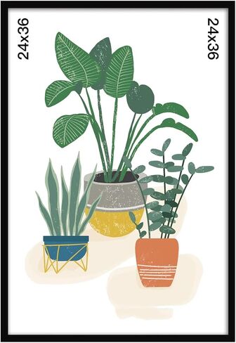24x36 Black Flat Profile Wall Photo Frame in Saudi Arabia